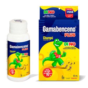 Gamabenceno Plus 1 % Champú