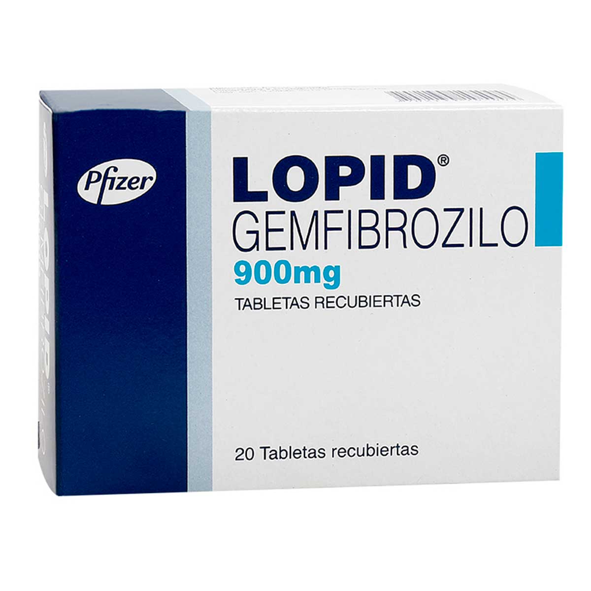Lopid 900mg Tableta Recubierta