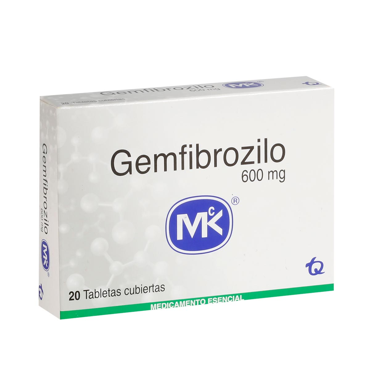 Gemfibrozilo 600 mg Tableta Recubierta Tecnoquímicas