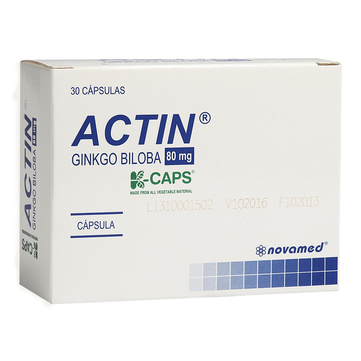 Actin 80mg Cápsula Dura
