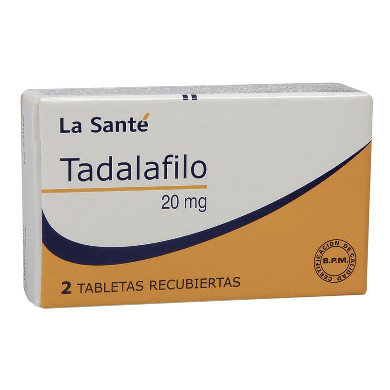 Tadalafilo Tabletas 20 Mg