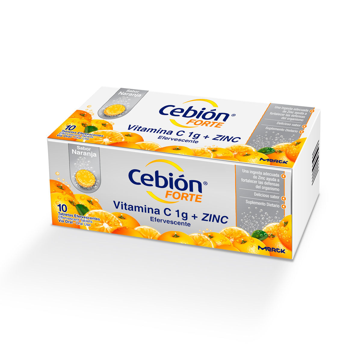 Cebioforte Vit C+Zinc Tableta Efervescente