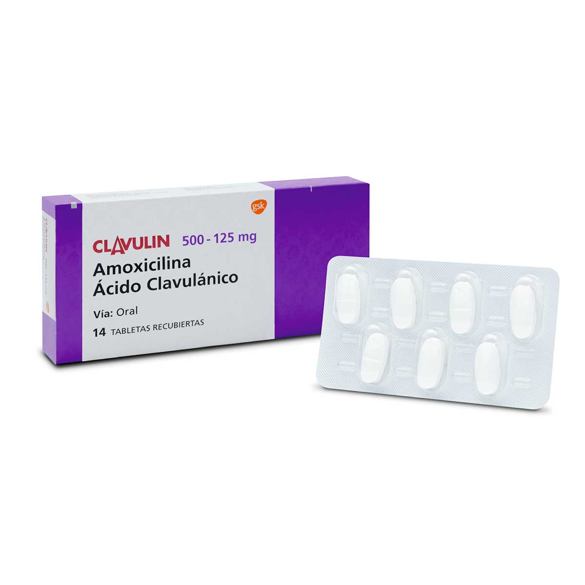 Clavulin 500 mg Tableta Recubierta