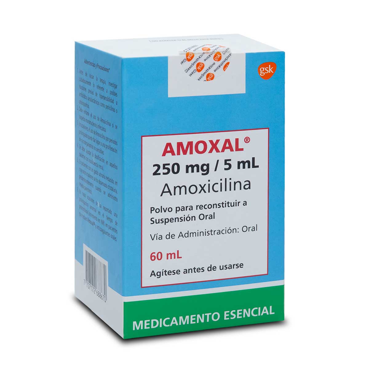 Amoxal 250mg Polvo Para Suspensión Oral