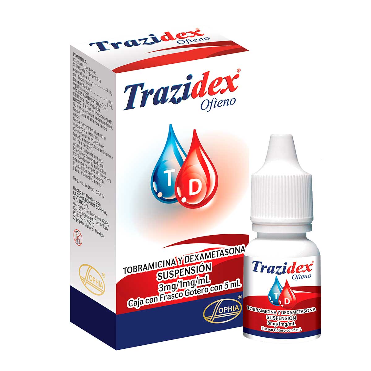 Trazidex Ofteno Suspensión Oftálmica
