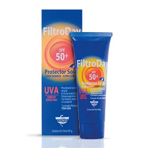 Protector Solar Filtroday Spf50 Con Color