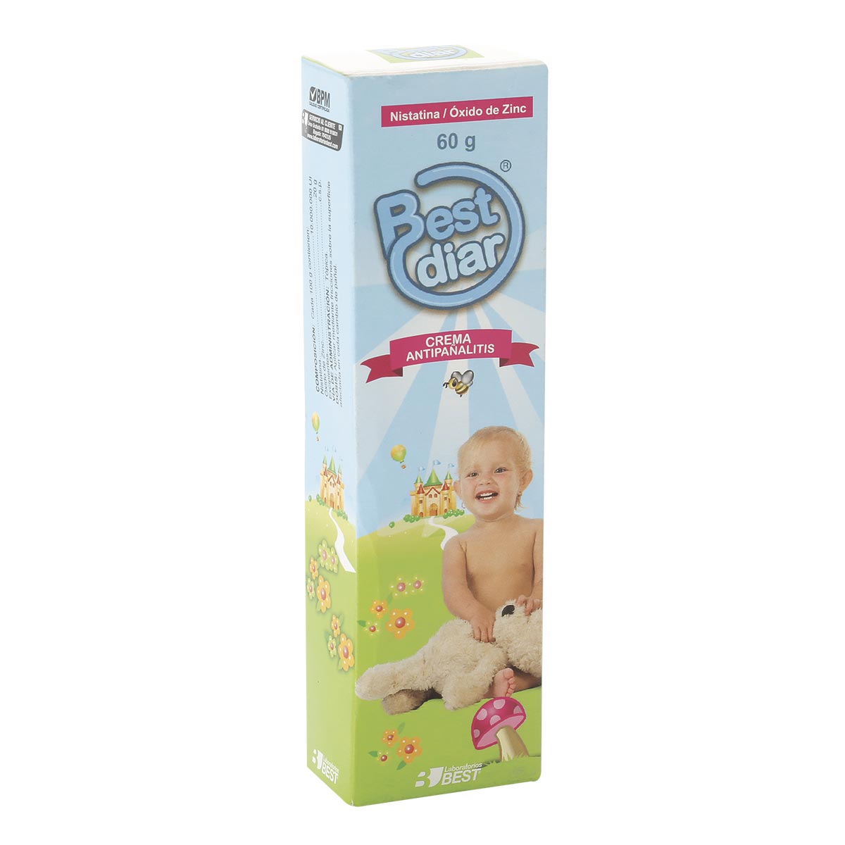 Bestdiar 20g/10.000.000ui Crema Tópica