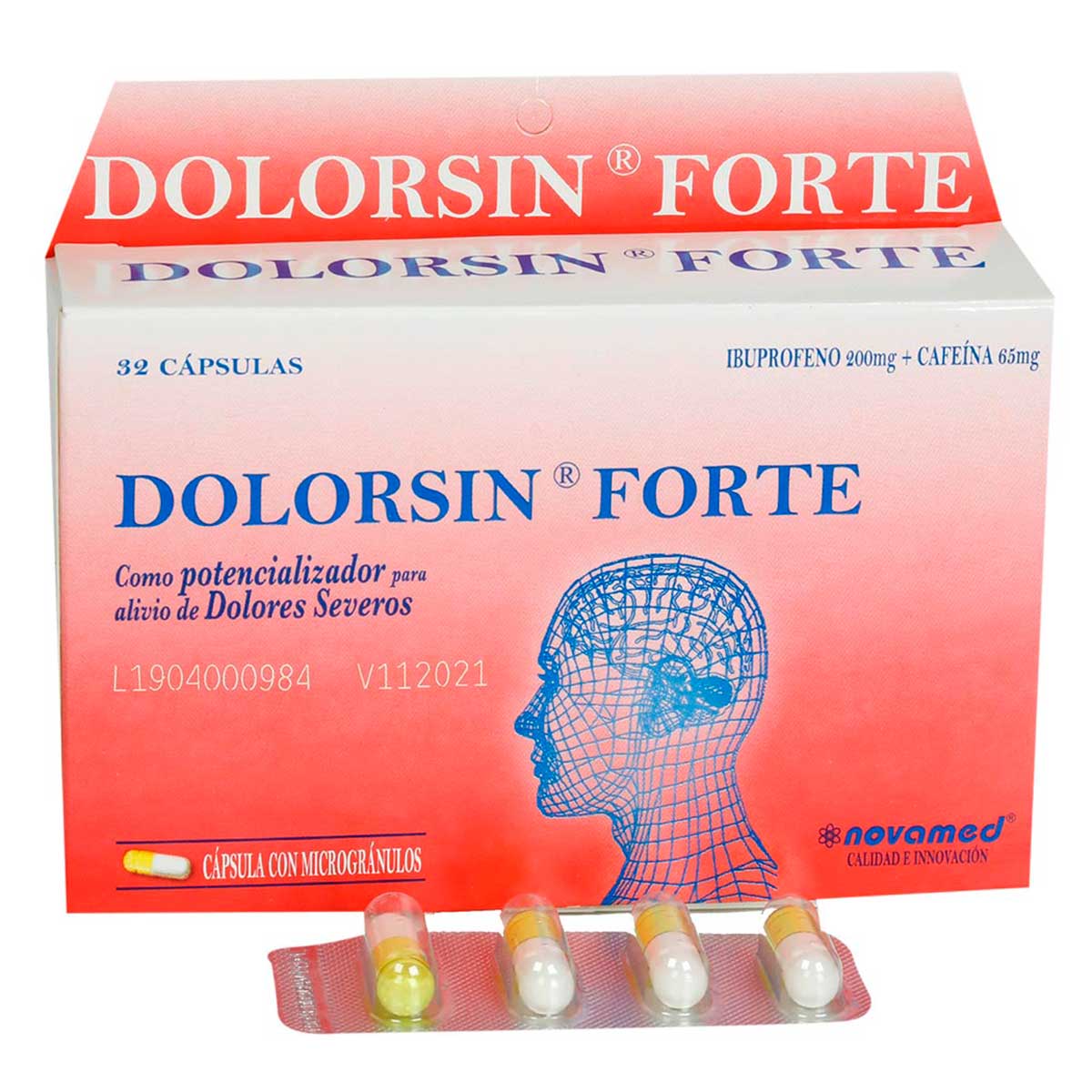 CAJA - Dolorsin Forte Cápsula Dura
