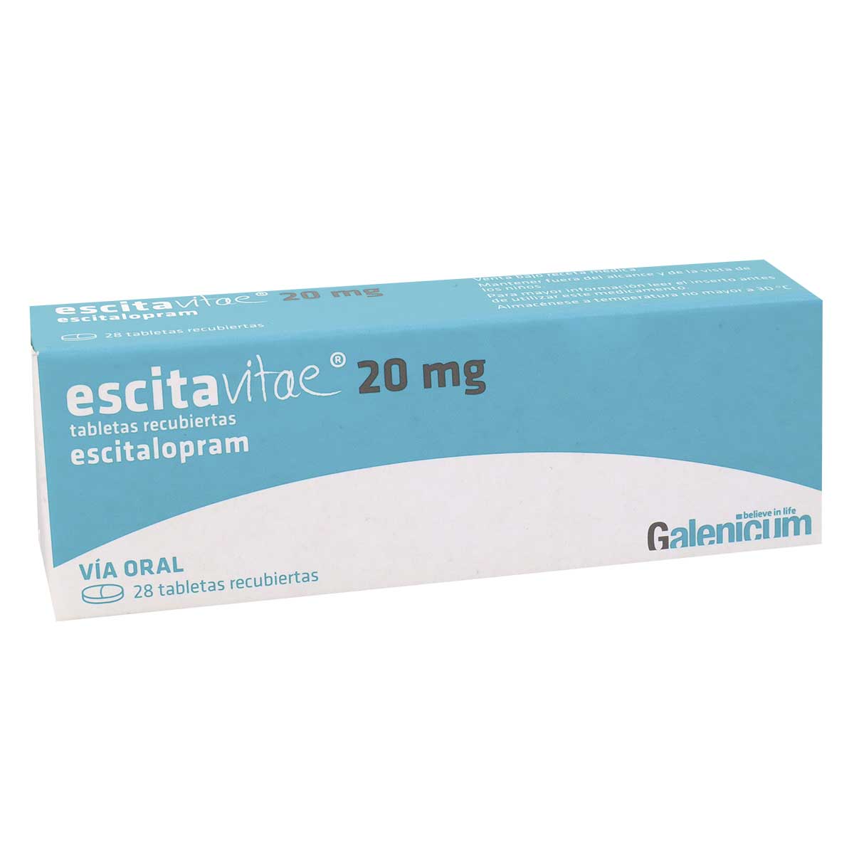 Escitavitae 20mg Tableta Recubierta