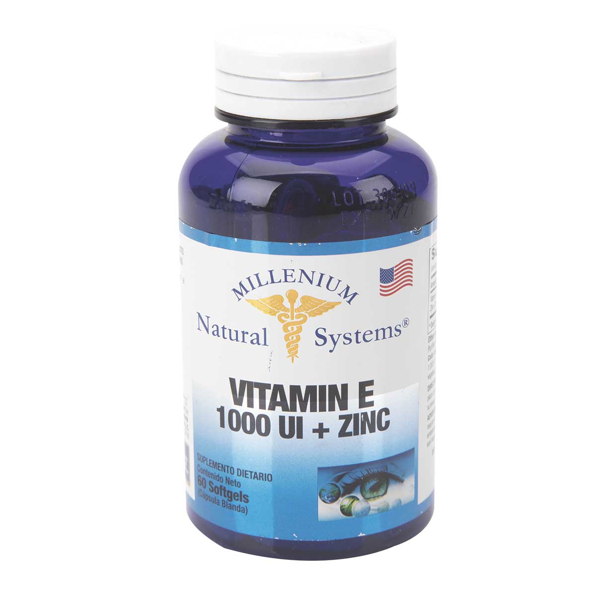 Vitamin E 1000 Ui + Zinc Cápsula Blanda