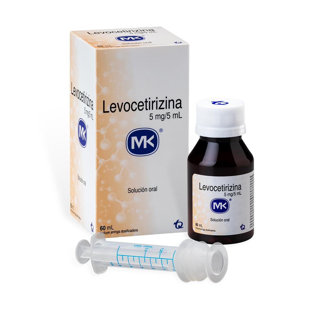 Levocetirizina 5mg/5ml Solución Oral Tecnoquímicas