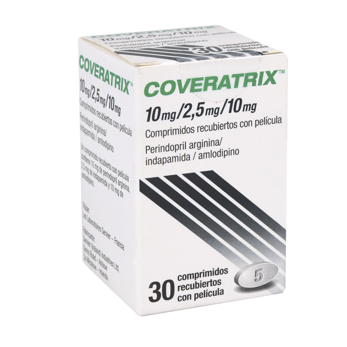 Coveratrix 10/2.5/10mg Tableta Recubierta Con Pelicula