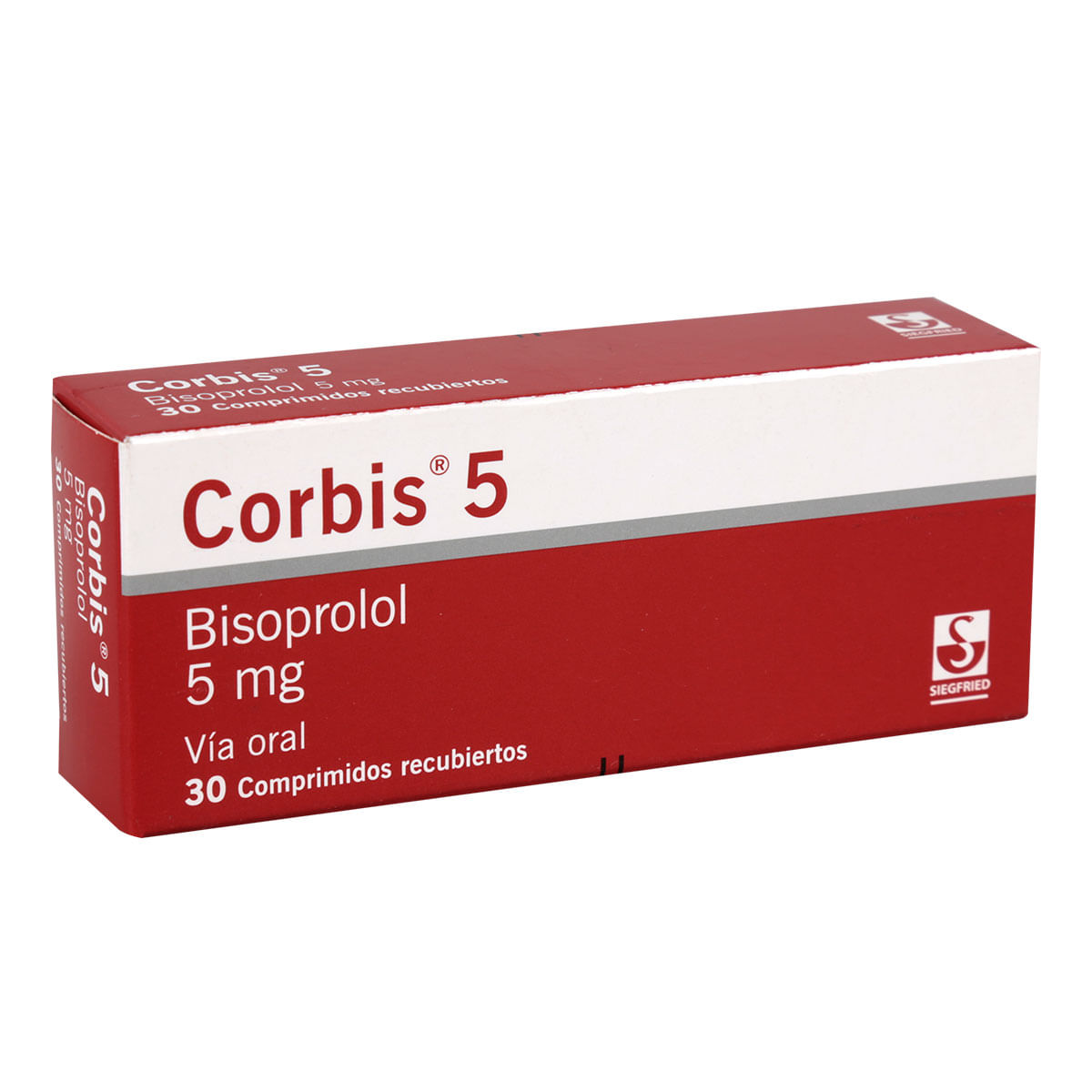 Corbis 5 Mg Comprimido Recubierto
