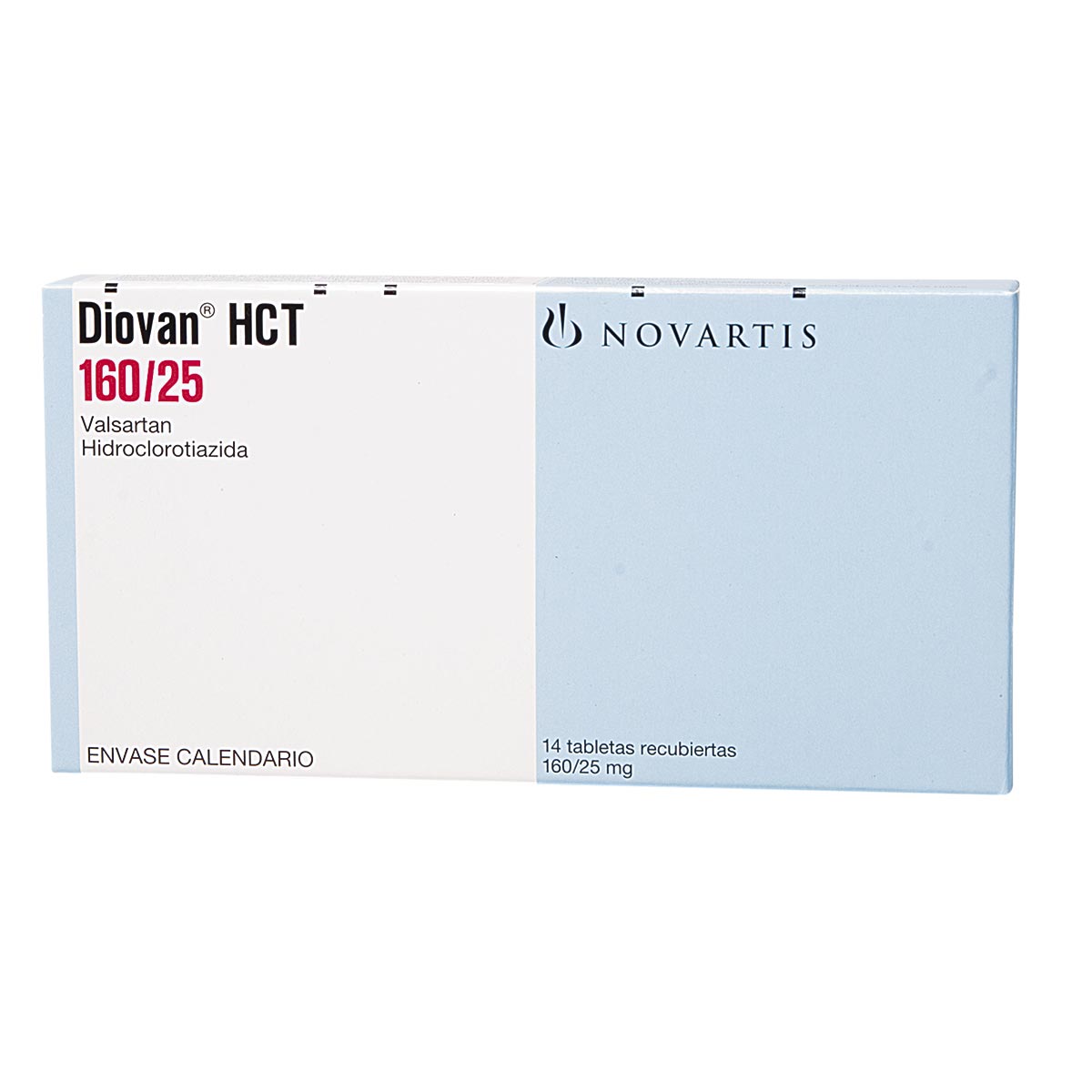 Diovan Hct 160mg/25mg Tableta Recubierta