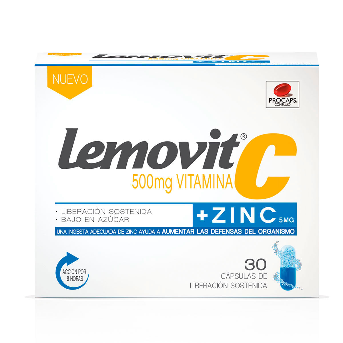Lemovit C + Zinc Plus Cápsula Dura