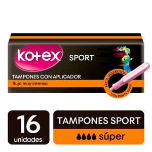 Tampón Kotex Evol Super Aplic Of X16