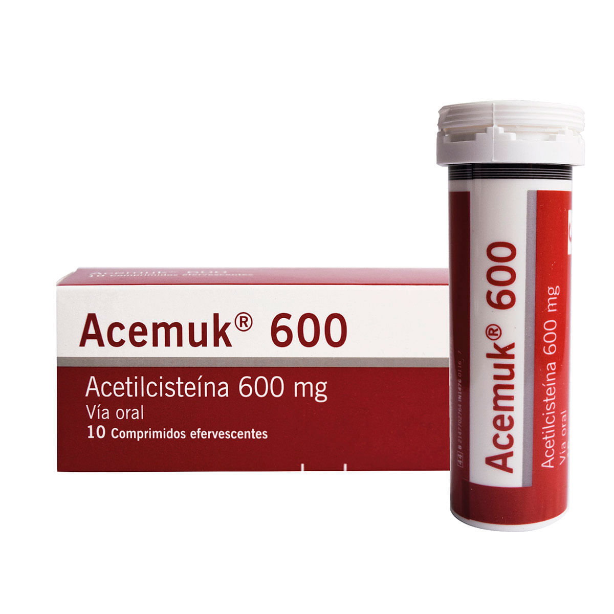 Acemuk 600 Mg Tableta Efervescente