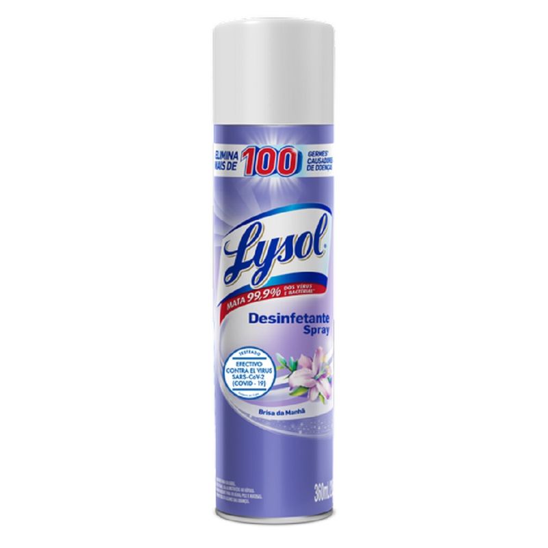 Desinfectante Lysol Aerosol Brisa De La Mañana 360 Ml