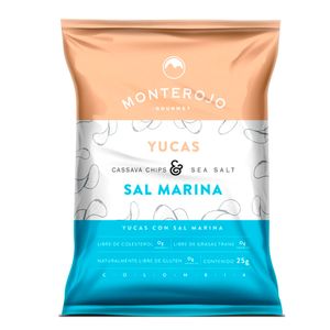 Yucas Con Sal Marina Saludable x 25g