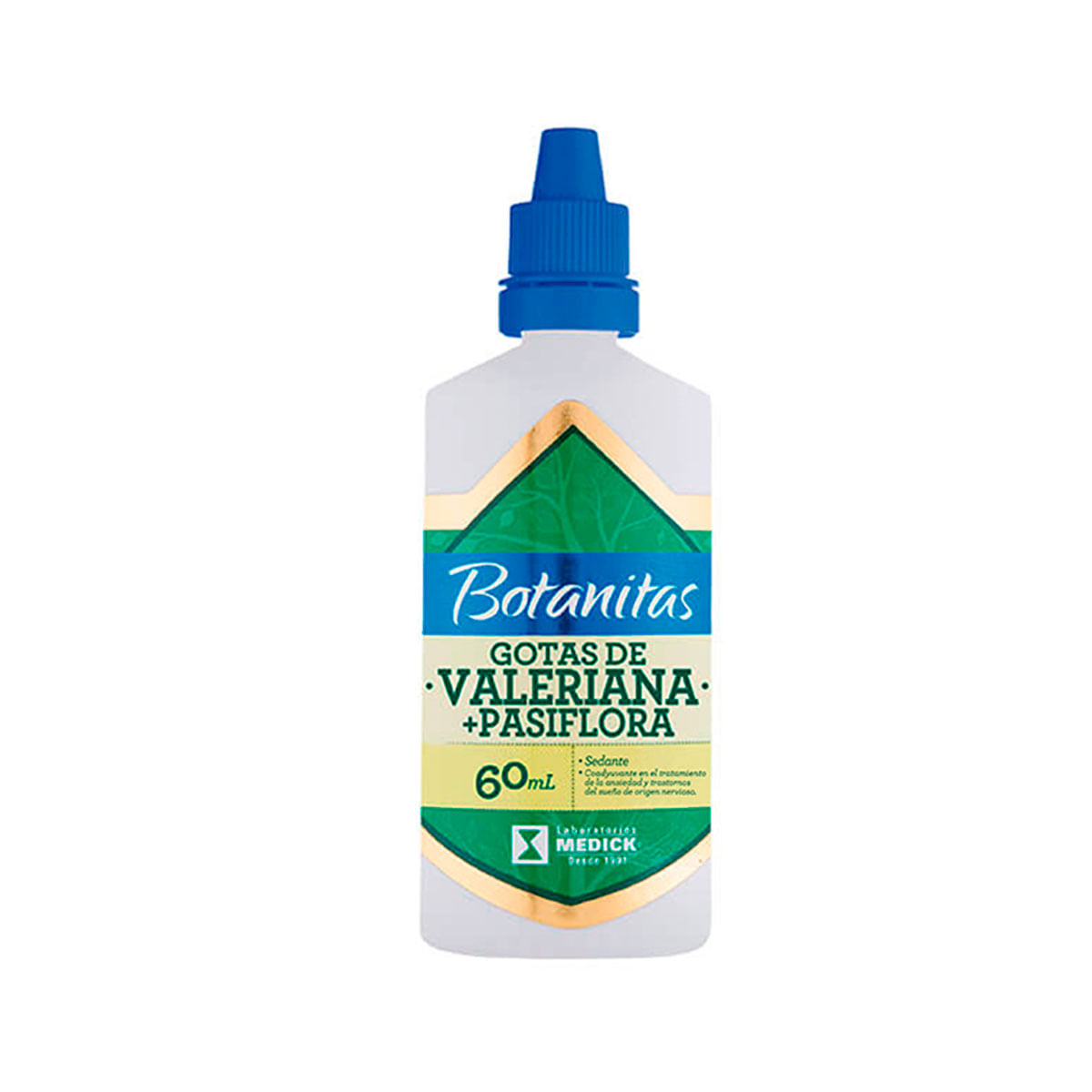 Gotas De Valeriana + Pasiflora Solución Oral Medick