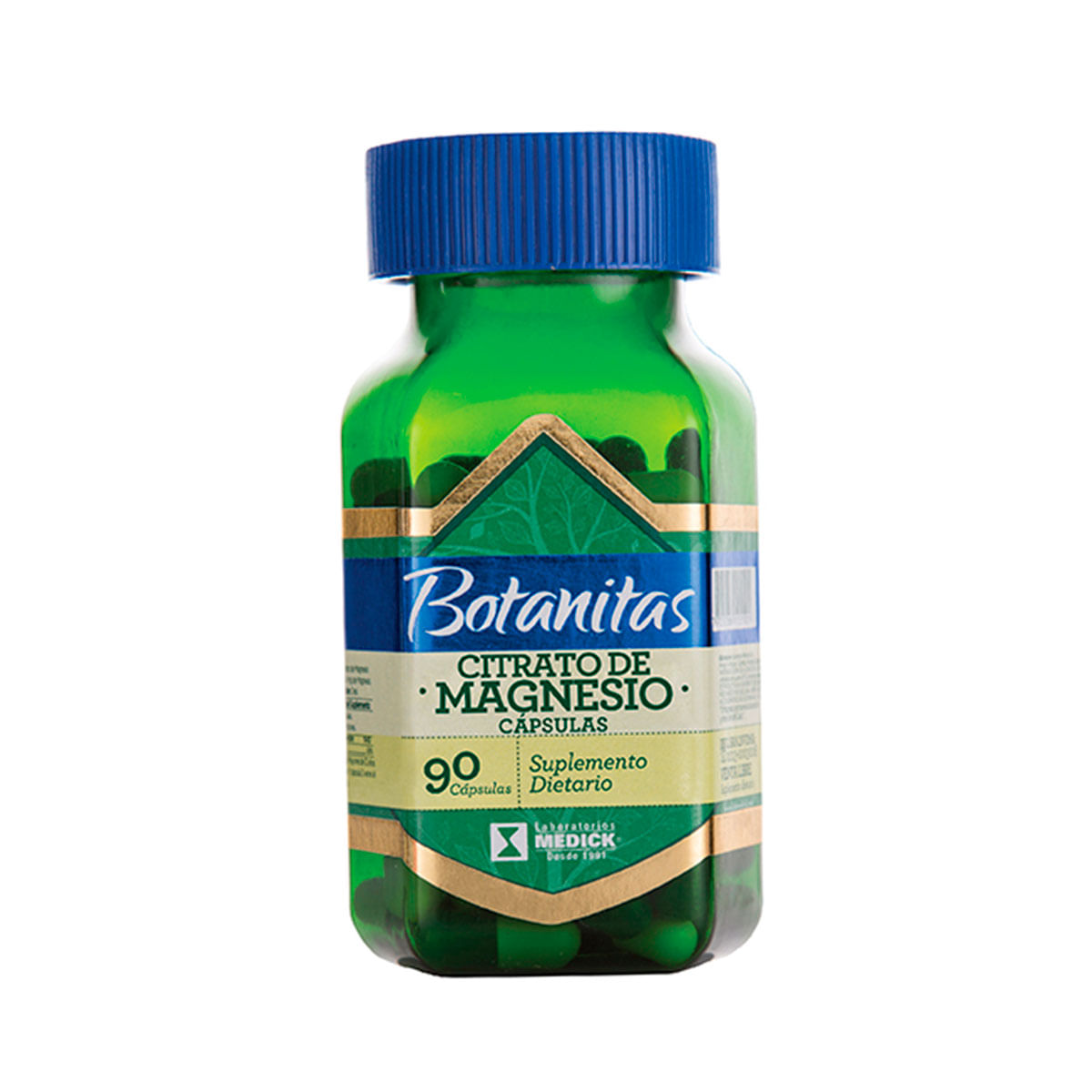 Citrato De Magnesio Cápsulas Botanitas