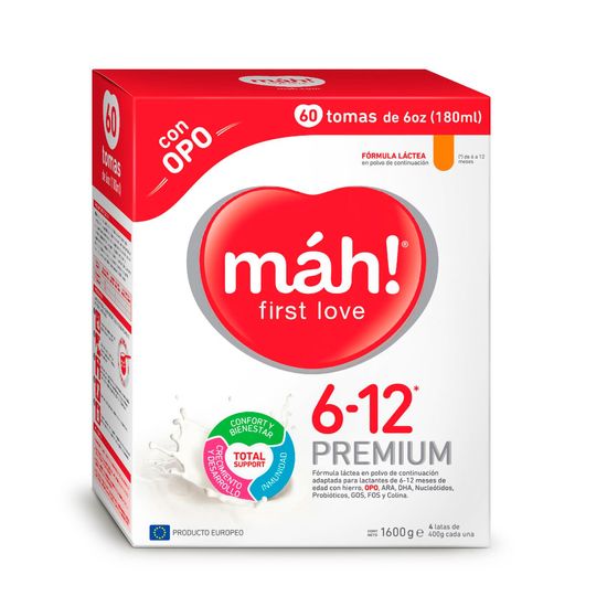 FORMULA INFANTIL MAH! PREMIUM ETAPA 6-12 MESES