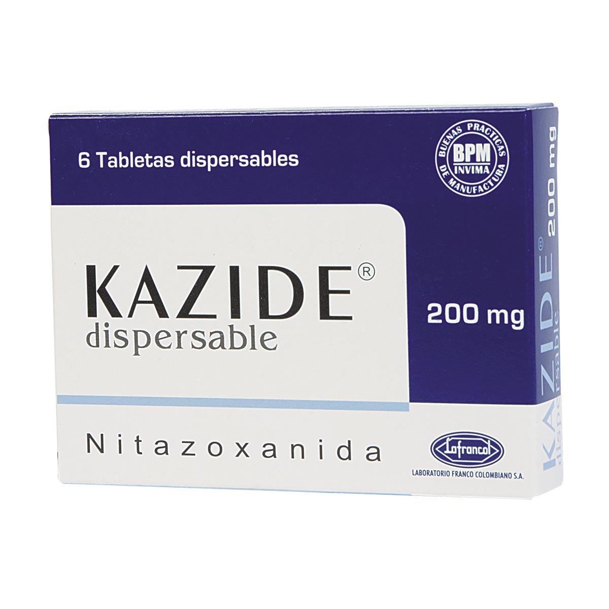 Kazide 200mg Tableta Dispersable