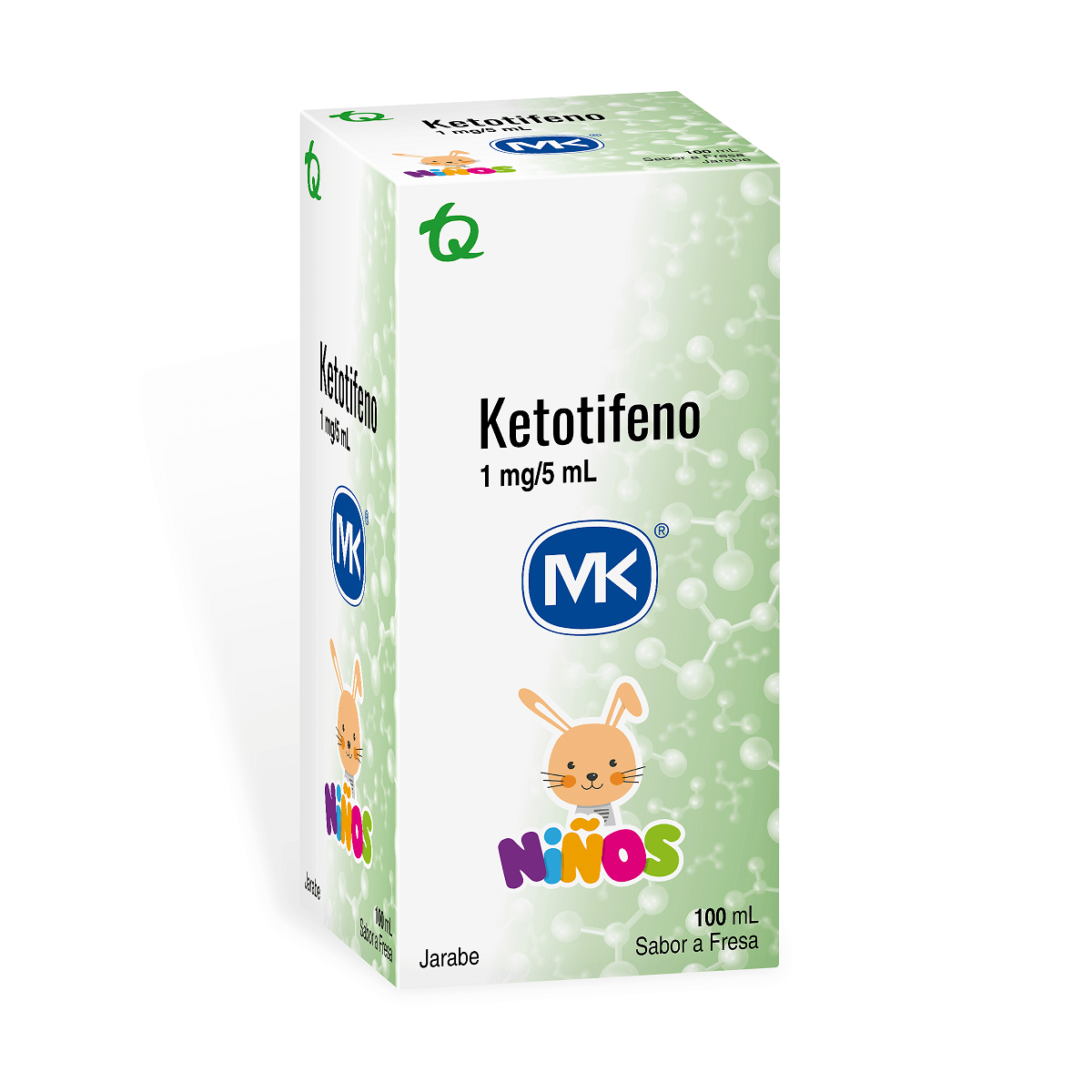 Ketotifeno 1 Mg/5 Ml Jarabe Tecnoquímicas