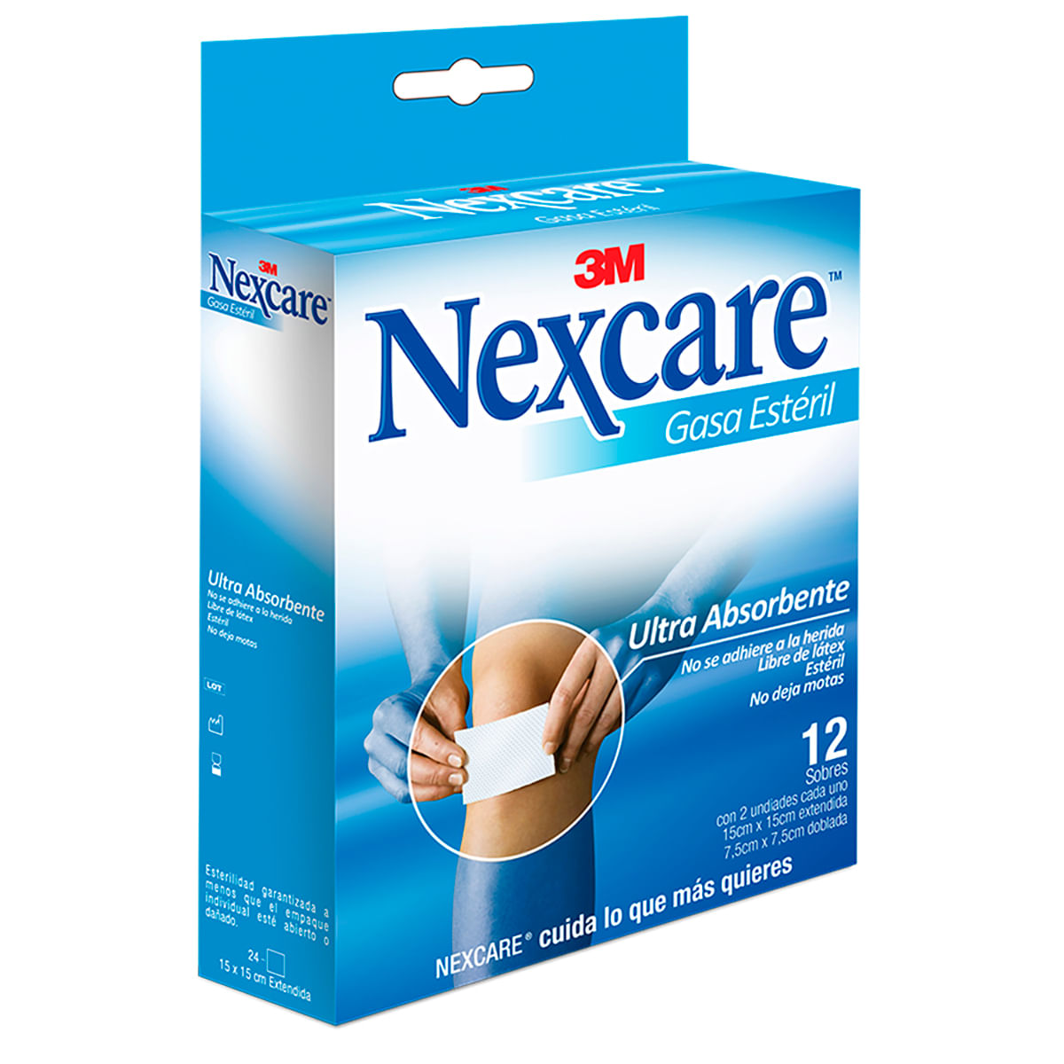 Gasa Esteril 15cm x 15cm Nexcare