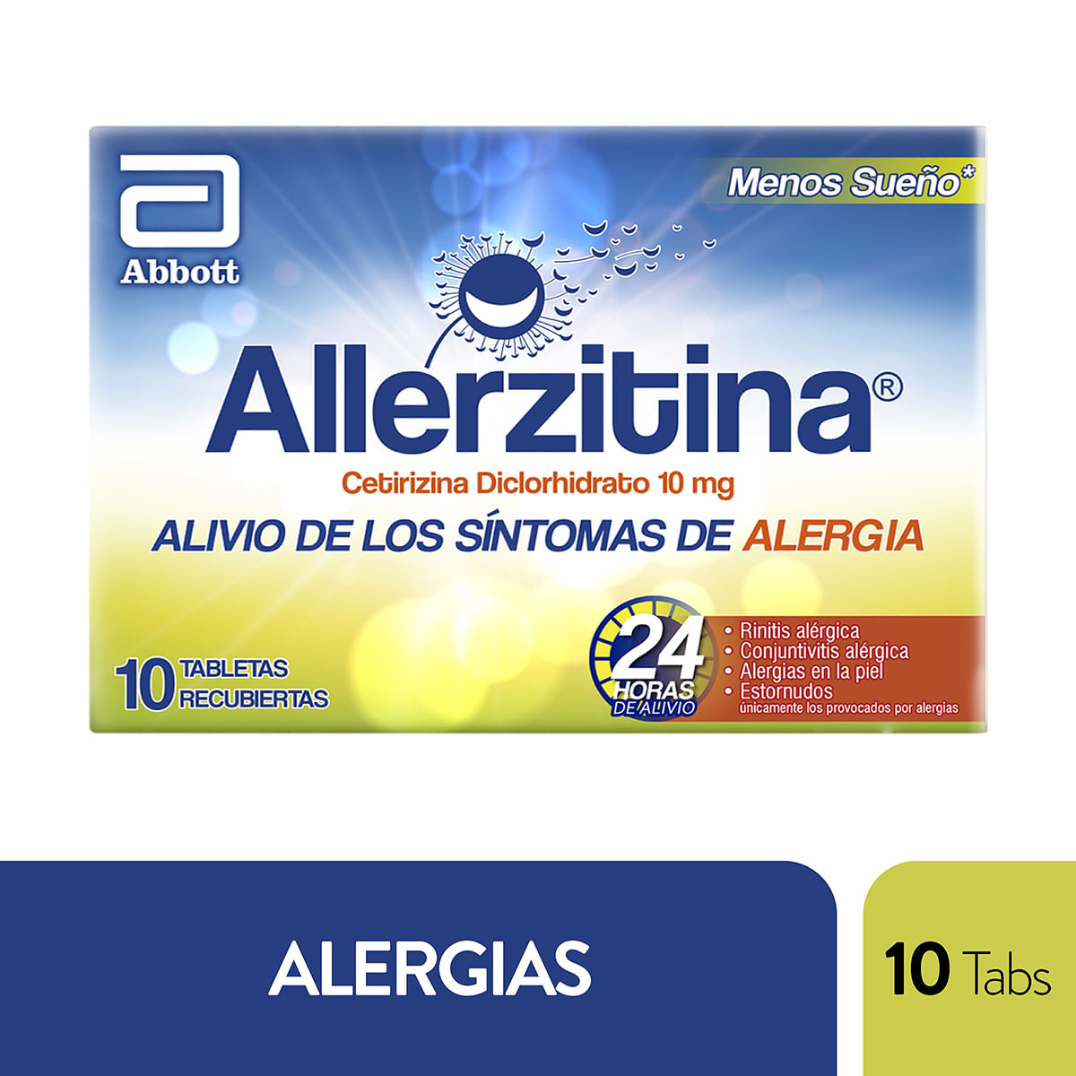 Allerzitina 10 Mg Tableta Recubierta