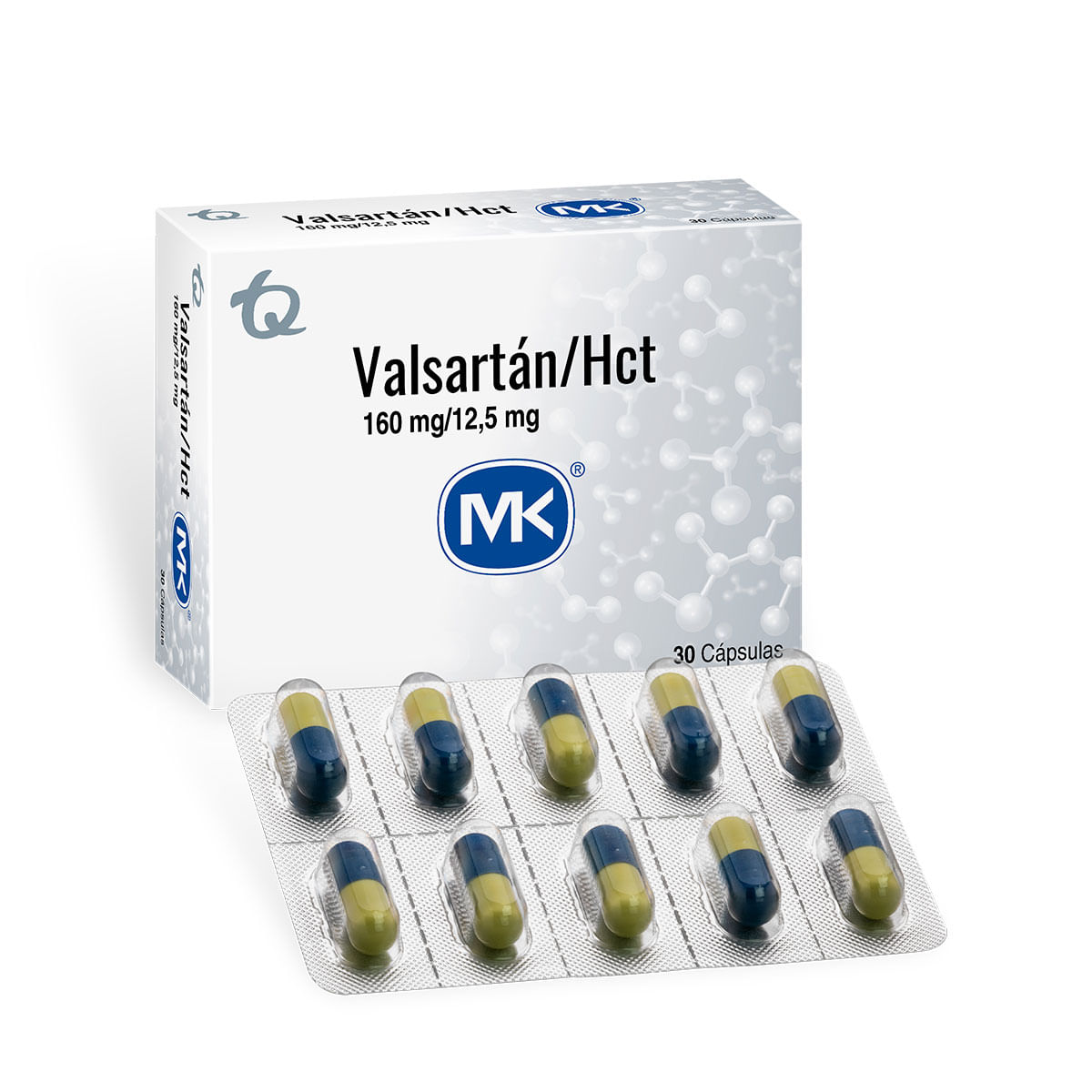 Valsartan 160mg/ Hct 12.5mg Càpsula Dura