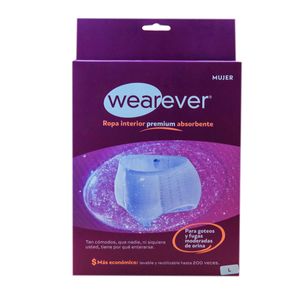 Pañal Wearever Dama Talla L x 1 Unidad ( 200 Lavadas)