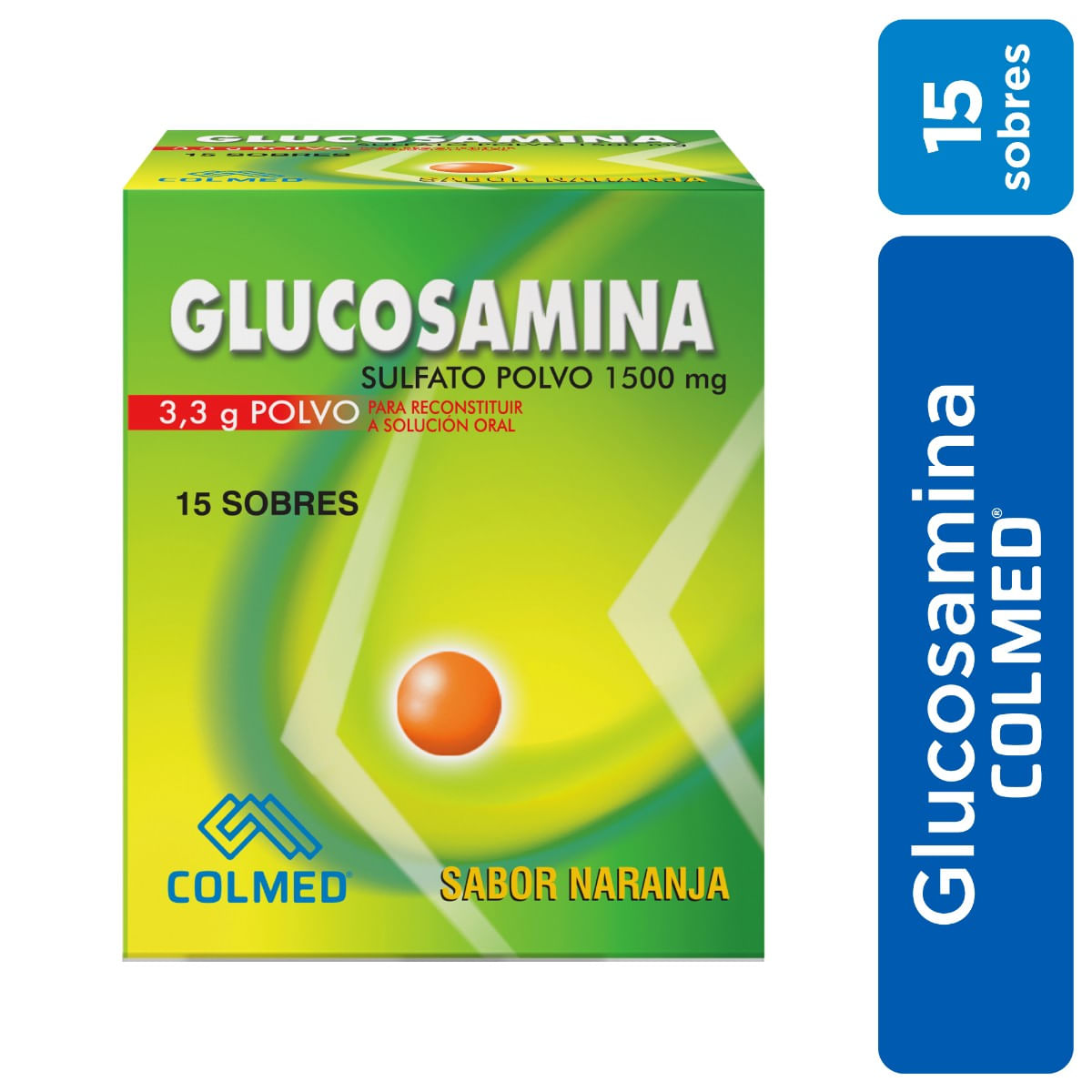CAJA - Glucosamina 3.3 G Polvo Para Solución Oral Procaps
