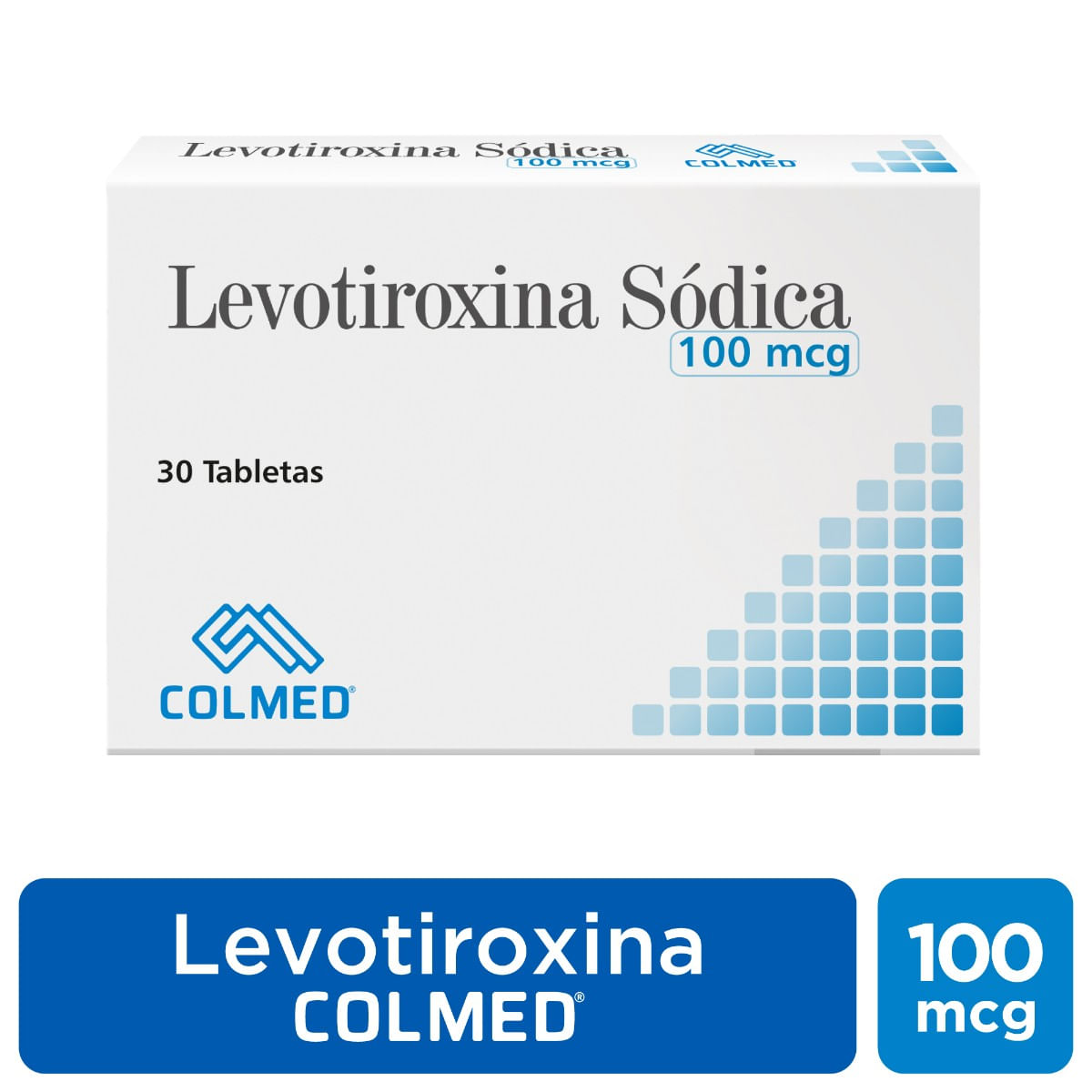 Levotiroxina Sodica 100 Mcg Tableta Procaps