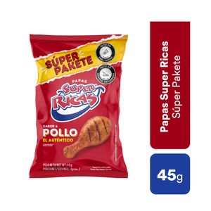 Pasabocas Papa Super Ricas Pollo Paketon