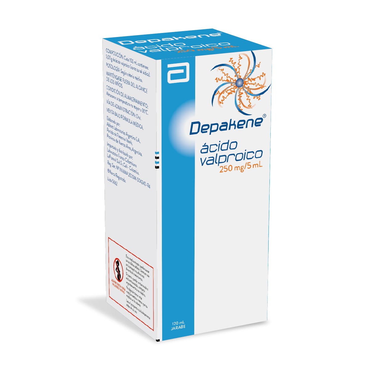 Depakene 250 Mg/5 Ml Jarabe