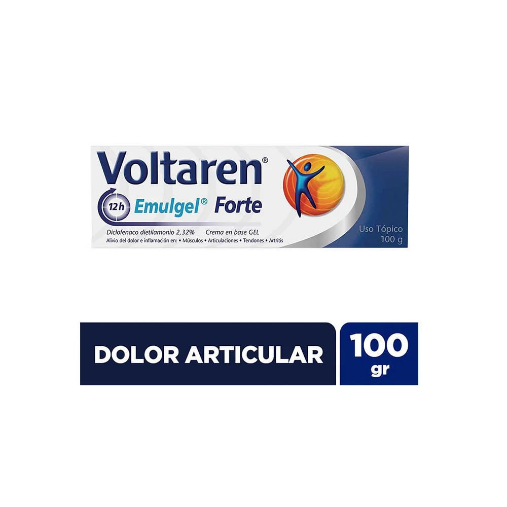 Voltaren Emulgel Forte Alivio Del Dolor Articular 100gr
