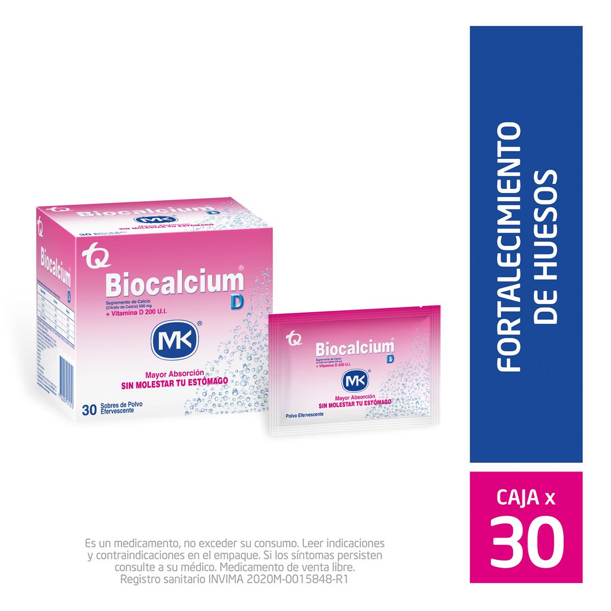 Biocalcium D Polvo Efervescente