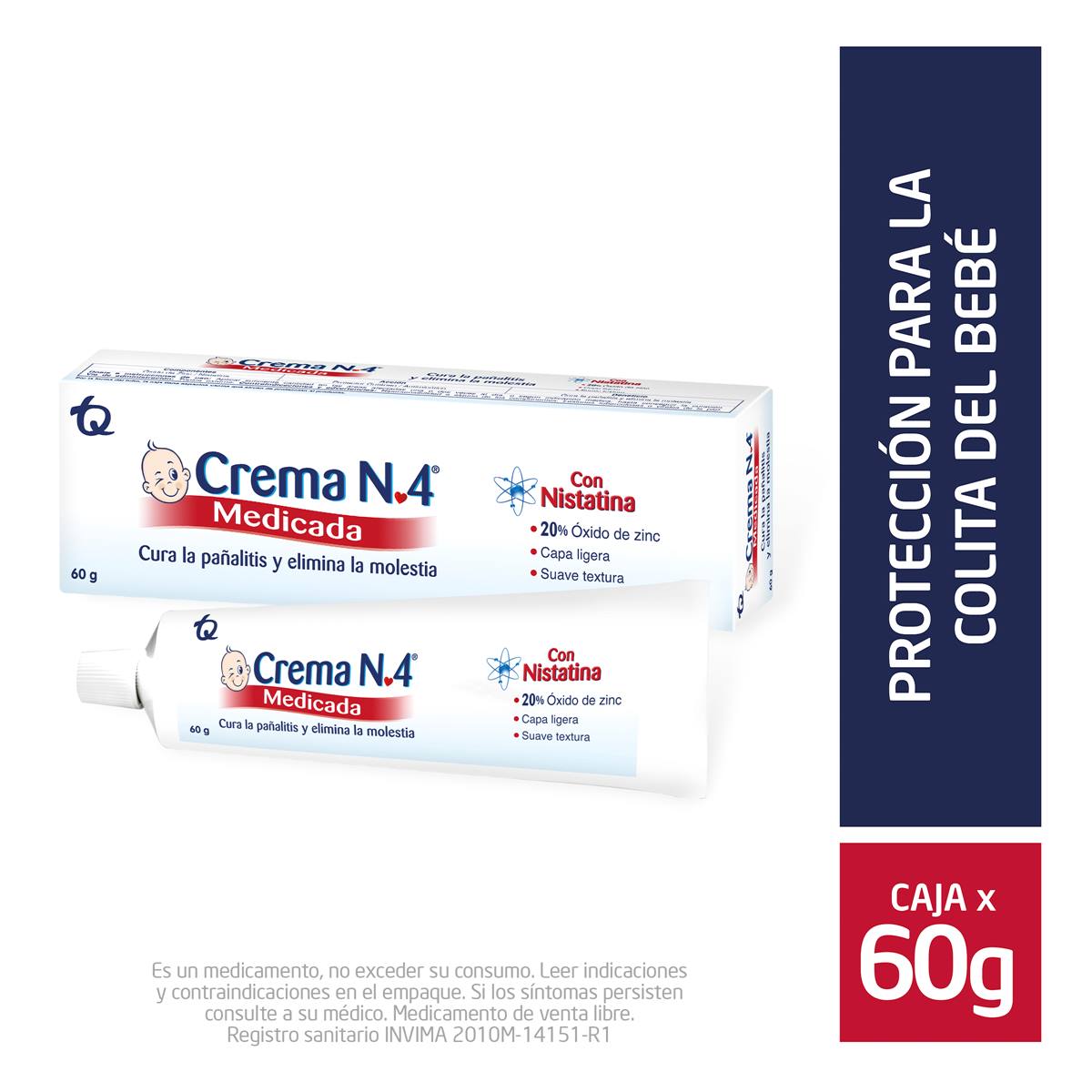 Crema N.4 Medicada 20%