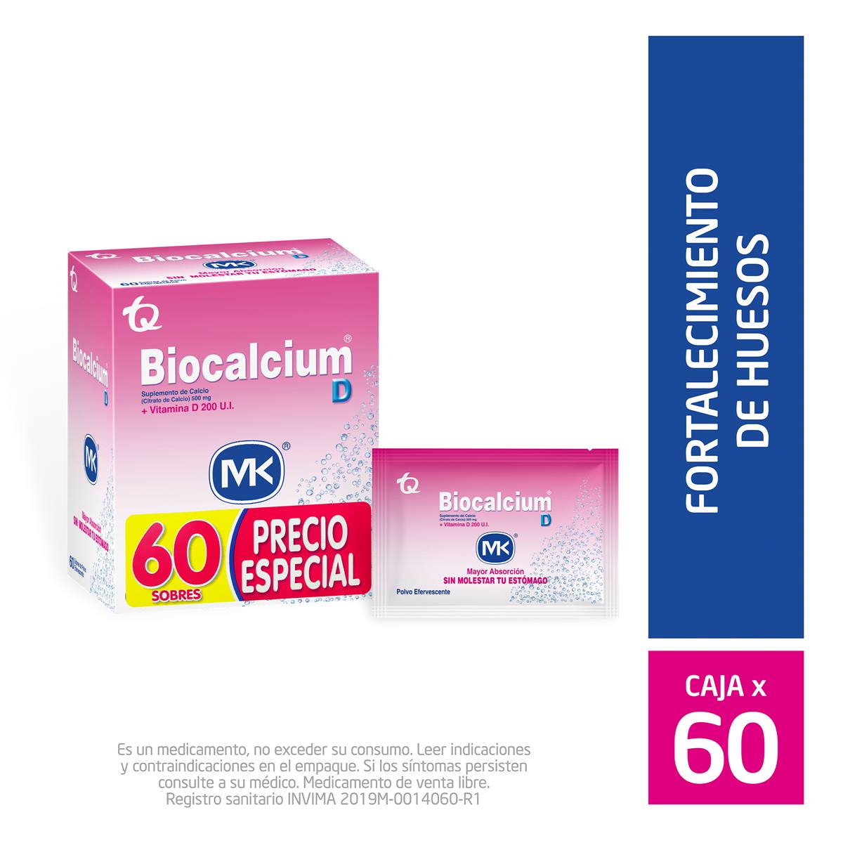 Oferta Biocalcium D Polvo Efervescente Precio Especial