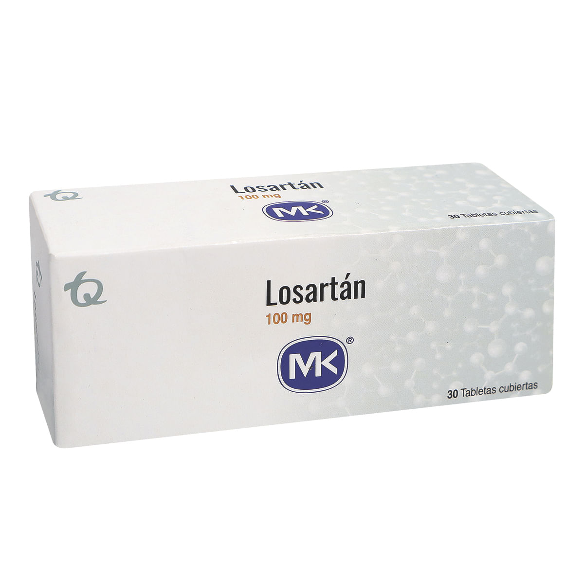 Losartan Mk 100mg Tableta Recubierta Tecnoquímicas