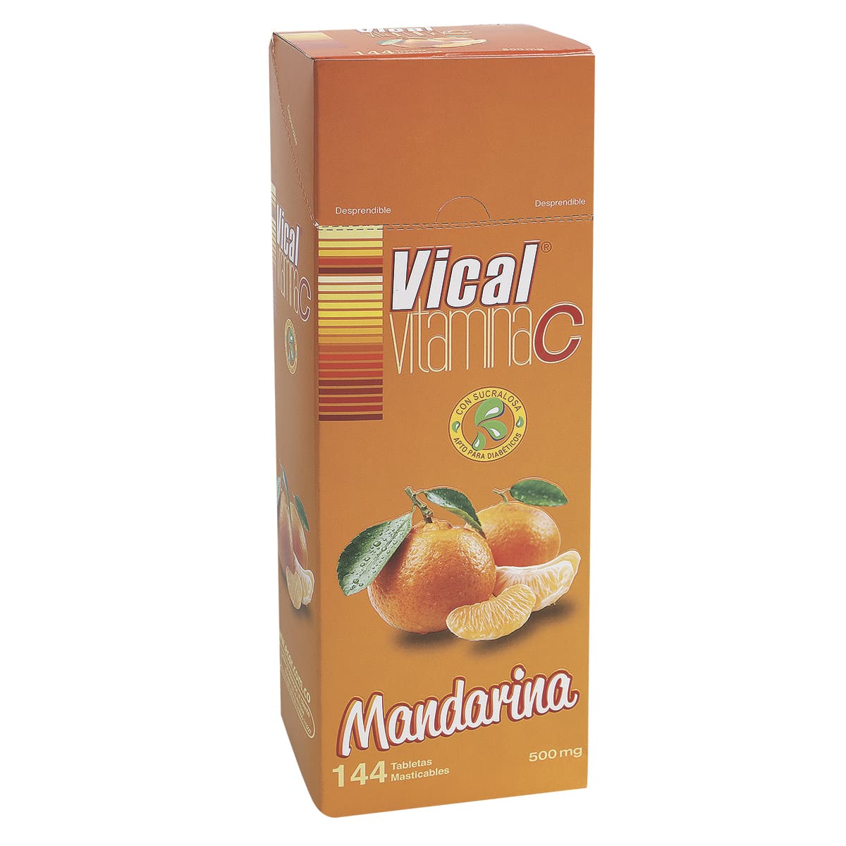 Vical Vitamina C Sabor Mandarina Tableta Masticable