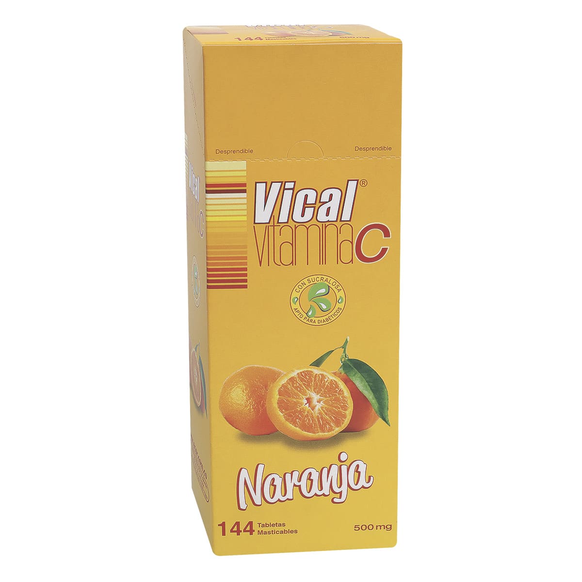 Vical Vitamina C Sabor Naranja Tableta Masticable