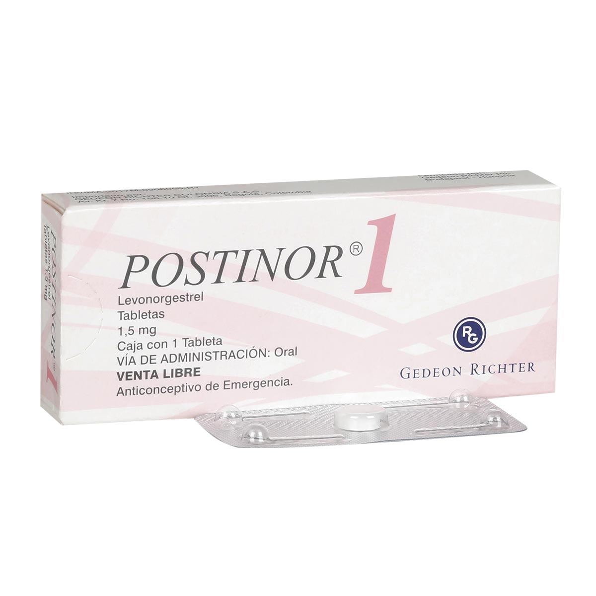 Postinor-1 1.5 Mg Comprimido
