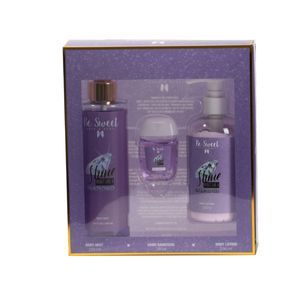 Kit Be Sweet Love Shine Bright Like A Diamond Body Lotion-Body Mist