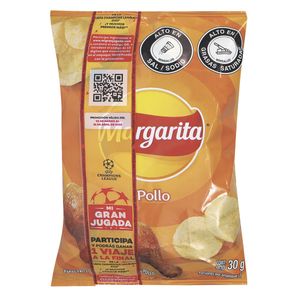 Papas Margarita Pollo Paquete x 30gr