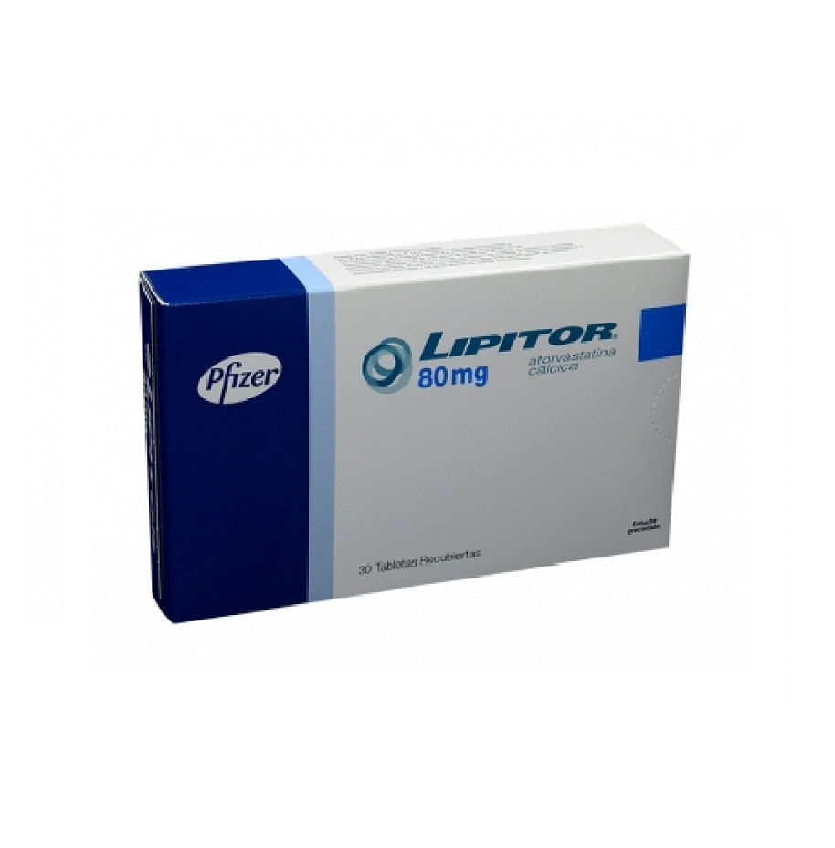 Lipitor 80mg Tableta Recubierta