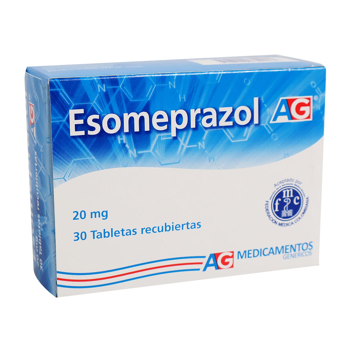 Esomeprazol 20 mg Tableta Recubierta Lafrancol