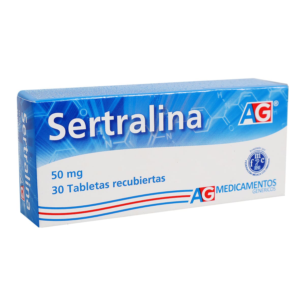 Sertralina 50 mg Tableta Recubierta Lafrancol