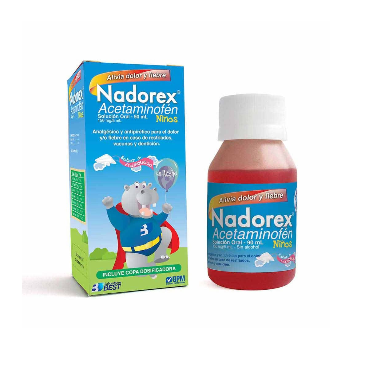 NADOREX NIÑOS 150MG/5ML SOLUCIÓN JARABE